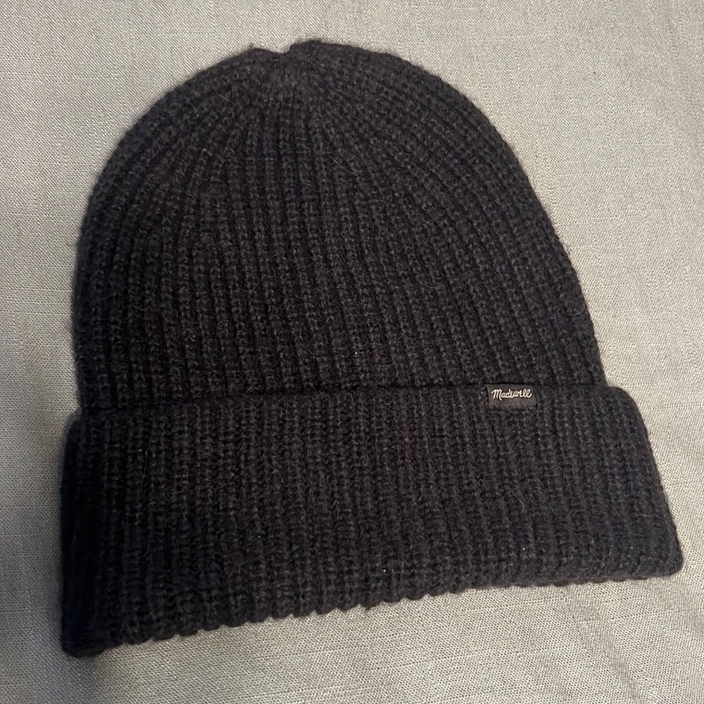 Madewell Alpaca blend cuffed beanie